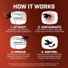 imageOrtho Home Defense Mosquito Kill and Prevent Controls Mosquitoes and Larvae Silent EasytoUse Protects up to 4300 sq ft 1 Mosquito Station and 2 Bands for 2 Months ProtectionStation  Refills