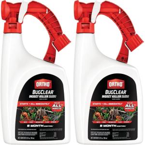 imageOrtho BugClear Insect Killer for Lawns ampamp Landscapes Ready to Spray  Kills Periodical Cicadas Ants Spiders Fleas Ticks ampamp More Outdoor Bug Spray for up to 6 Month Insect Control 32 ozReady to Spray
