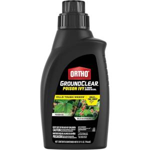 imageOrtho GroundClear Poison Ivy ampamp Tough Brush Killer  Ready to Use with Comfort Wand Poison Ivy Killer Also Kills Poison Oak Kudzu Wild Blackberry Vines ampamp More 133 gal32 oz