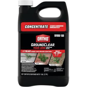 imageOrtho GroundClear Year Long Vegetation Killer2 Concentrate Kills and Prevents Weeds Up to 12 Months 32 fl oz1 gal