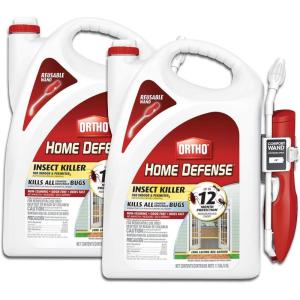 imageOrtho Home Defense Insect Killer for Indoor and Perimeter Refill2 Controls Ants Roaches Spiders and More 1 gal2Pack