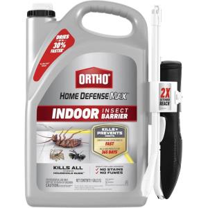 imageOrtho Home Defense Max Indoor Insect Barrier with Extended Reach Comfort Wand Kills Ants Roaches Spiders Fleas and Ticks 1 gal1Pack
