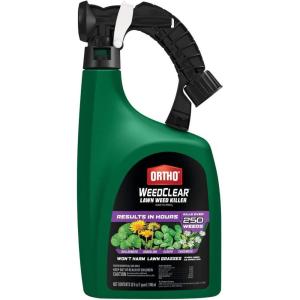 imageOrtho WeedClear Lawn Weed Killer Concentrate2 Kills Dandelion and Clover 32 fl OzReady to Spray