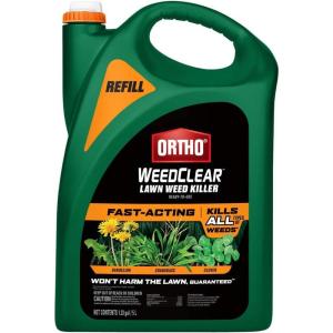 imageOrtho WeedClear Lawn Weed Killer ReadyToUse Refill Kills Crabgrass Dandelion and Clover 133 gal133 gal