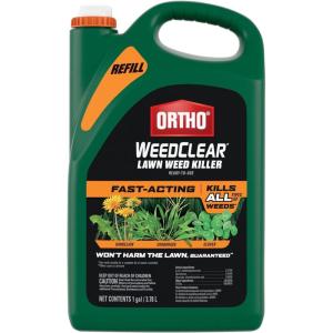 imageOrtho WeedClear Lawn Weed Killer ReadytoUse Refill Kills Crabgrass Dandelion and Clover 1 gal