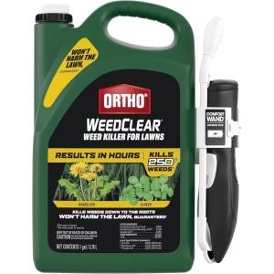 imageOrtho WeedClear Weed Killer for Lawns with Comfort Wand Kills More than 250 Weeds including Dandelion and Clover 1 gal1 gal