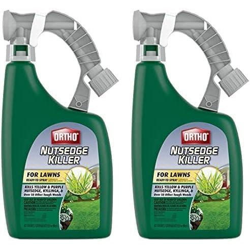 imageOrtho Nutsedge Killer for Lawns ReadyToSpray Controls Over 50 Listed Weeds For Use on Northern and Southern Turf Grasses 32 fl oz32 OZ Pack of 2