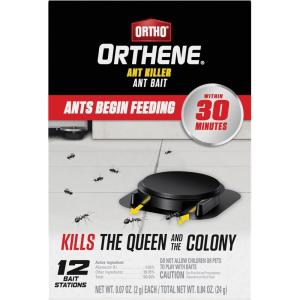 imageOrtho Orthene Ant Killer Ant Bait Indoor Ant Killer Kills The Queen and The Colony 12 Stations1Pack