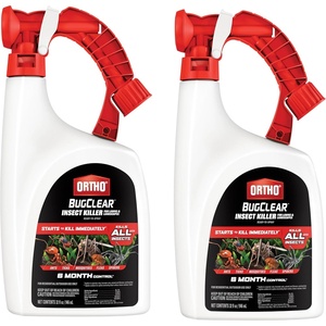 image:imageOrtho BugClear Insect Killer for Lawns and Landscapes ReadytoSpray Kills Periodical Cicadas Mosquitoes Ants Spiders Fleas Ticks and More 32 oz 2Pack